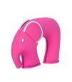 Nohoo Jungle Travel Pillow -Elephant Pink